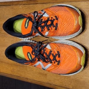 New Balance Fresh Foam 1080 Orange running sneakers, Size 11 2E wide..